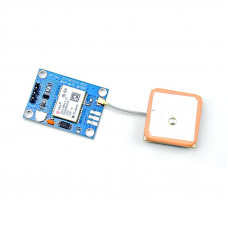 NEO-M8N GPS Module with Ceramic Active Antenna