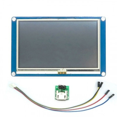 Nextion 4.3 inch BASIC NX4827T043 TFT LCD ManMachine Interface HMI Kernel Touch Display