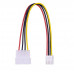 NGFF M.2 to PCI-E 4X Riser Card M2 Key M to PCIe X4 Transfer with LED Voltage Indicator for PCI Express 1X to 16X Adapter