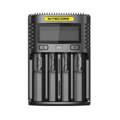 Nitecore UMS4 Intelligent USB Four-Slot Superb Battery Charger