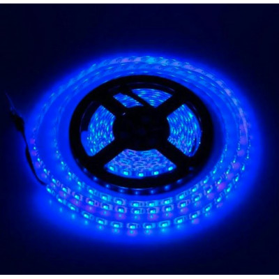 Non Waterproof 5050 Blue SMD LED Strip - 5 Meter