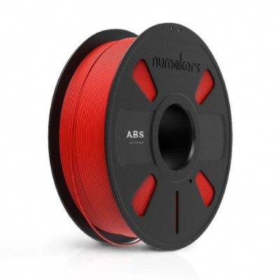 Numaker ABS Filament- Apple Red 1.75 mm/ 1 kg Numaker ABS Filament- Apple Red 1.75 mm/ 1 kg
