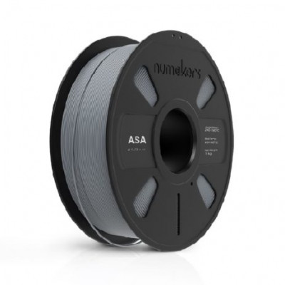 Numaker ASA Filament- Light Gray 1.75 mm- 1 kg Numaker ASA Filament- Light Gray 1.75 mm- 1 kg