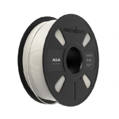 Numaker ASA Filament Pure White 1.75 mm 1 kg Numaker ASA Filament Pure White 1.75 mm 1 kg