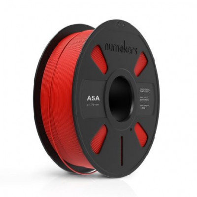 Numaker ASA Filament Red 1.75 mm / 1 kg