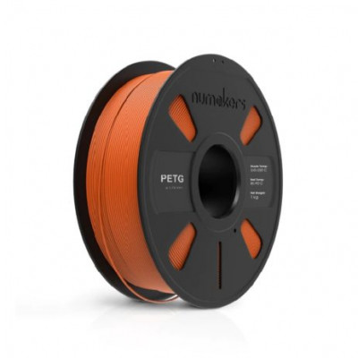 Numakers PETG Filament Outrageous Orange 1.75 mm / 1 kg Numakers PETG Filament Outrageous Orange 1.75 mm / 1 kg