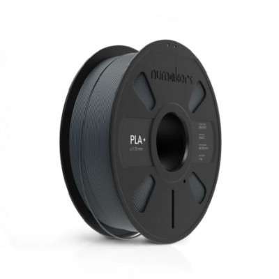 Numakers PLA+ Filament Dark Gray 1.75 mm / 1 kg Numakers PLA+ Filament Dark Gray 1.75 mm / 1 kg