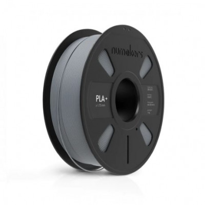 Numakers PLA+ Filament Light Gray- 1.75 mm / 1 kg Numakers PLA+ Filament Light Gray- 1.75 mm / 1 kg
