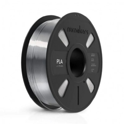 Numakers Silk PLA Silver 1.75 mm / 1 Kg Numakers Silk PLA Silver 1.75 mm / 1 Kg