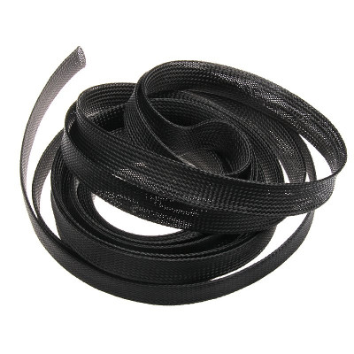 Nylon 12mm Expandable Braided Sleeve for Wire Protection - 2M Length