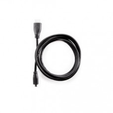 Official Micro-HDMI (Male) to Standard HDMI (Male) Black Cable-2m for Raspberry Pi