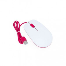 Official Raspberry Pi Mouse Red & White