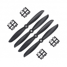6x4.5 Inch (6045) HD Propellers Carbon Nylon Props 2CW+2CCW - 2 Pairs Black