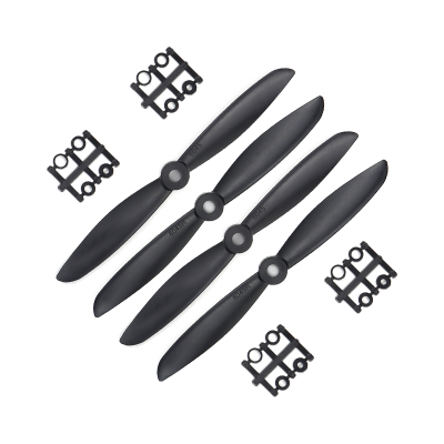6x4.5 Inch (6045) HD Propellers Carbon Nylon Props 2CW+2CCW - 2 Pairs Black