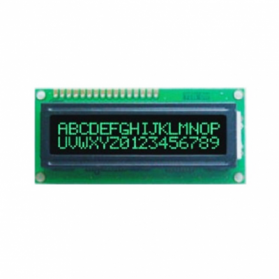 Original JHD659 162 Character LCD Display With Green Backlight Original JHD659 162 Character LCD Display With Green Backlight