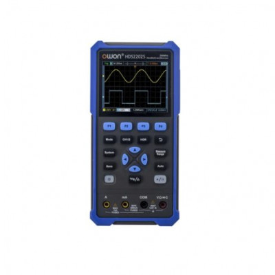 OWON HDS2202S Handheld Digital Oscilloscope : Bandwidth: 200 MHz; 2-Channel; Sample rate: 1GS/s