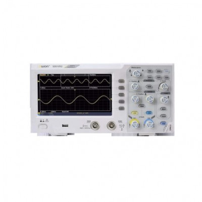 OWON SDS1052 Digital Storage Oscilloscope : Bandwidth: 50 MHz; 2-Channel; Sample rate: 500MS/s OWON SDS1052 Digital Storage Oscilloscope : Bandwidth: 50 MHz; 2-Channel; Sample rate: 500MS/s