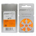 PowerOne P13 Hearing AID Battery - 6 Pieces Pack