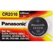 Panasonic CR2016 3V 90mAh Lithium Coin Cell Battery