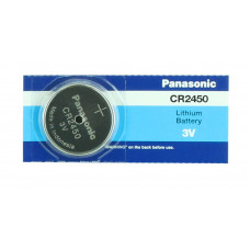 Panasonic CR2450 3V 620mAh Lithium Coin Cell Battery 