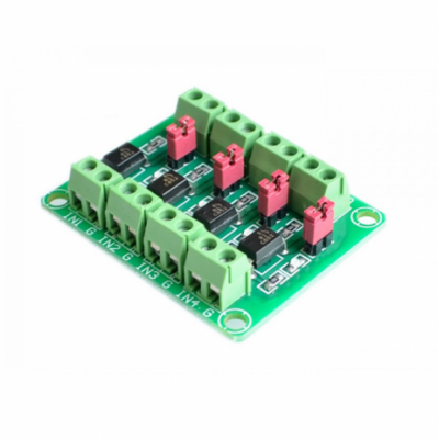 PC817 4 Channel Optocoupler Isolation Module