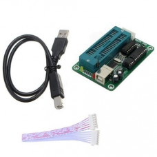 PIC K150 USB Automatic Develop Microcontroller Programmer with ICSP Cable (Body width: 4 mm)