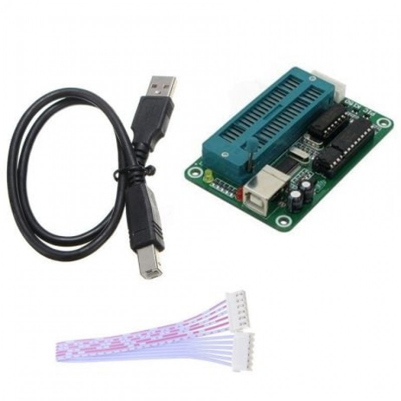 USB PIC Automatic Programming Develop Microcontroller Programmer K150 ICSP Cable 