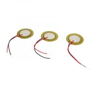 Piezo Buzzer 15mm with Cable pack of 3