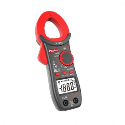 Plusivo CL201-A Digital Clamp Meter T-RMS 1999 Counts Plusivo CL201-A Digital Clamp Meter T-RMS 1999 Counts