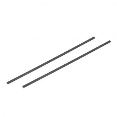 Pultruded 6mm*1mm*1000mm Carbon Fiber Strip(Pack of 2)