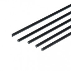 Pultruded Carbon Fibre Rod (Solid) 1.5mm * 1000mm (Pack of 4) Pultruded Carbon Fibre Rod (Solid) 1.5mm * 1000mm (Pack of 4)