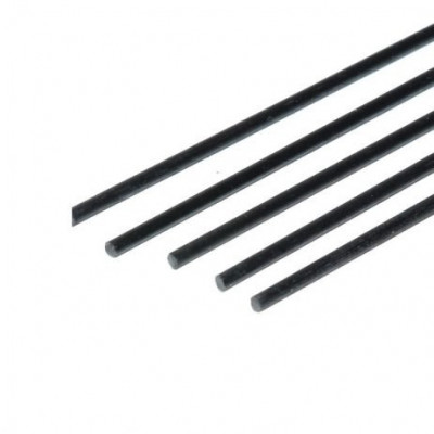 Pultruded Carbon Fibre Rod (Solid) 1.5mm * 1000mm (Pack of 4) Pultruded Carbon Fibre Rod (Solid) 1.5mm * 1000mm (Pack of 4)