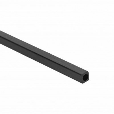 Pultruded Square Carbon Hollow Fiber Tube 2 x 2mm(OD) x 1mm(ID) x 400mm(L) Pultruded Square Carbon Hollow Fiber Tube 2 x 2mm(OD) x 1mm(ID) x 400mm(L)