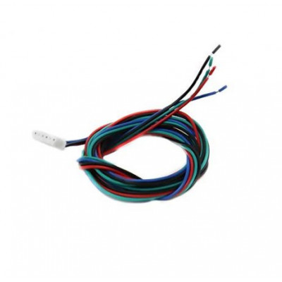 Pure Copper 1000mm Cable without Connector for NEMA17 Stepper Motor