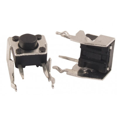 Push Button Switch - 6mm  - Right Angle Tactile/Micro Switch - 5mm Height 