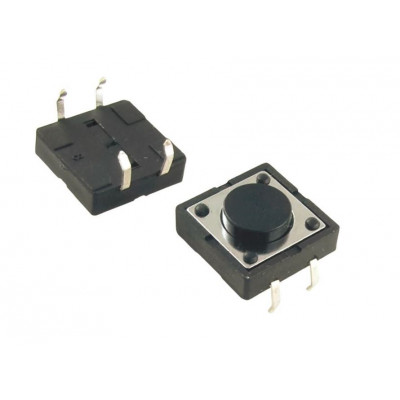 Push Button Switch - 12mm - 4 pin - Tactile/Micro Switch