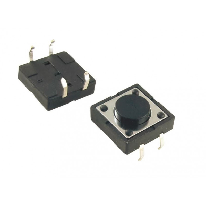 Push Button Switch - 12mm - 4 pin - Tactile/Micro Switch buy
