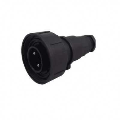 PX0736/P-Circular Connector, Plug, 2 Way
