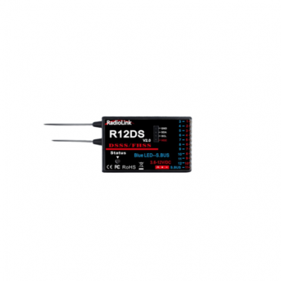 Radiolink R12DS 2.4GHz RC Receiver 12 Channels SBUS/PWM