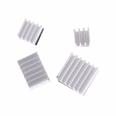 Raspberry Pi 4 Aluminium Heat Sink Set of 4