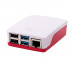 Raspberry Pi 4 Case Enclosure Official Red & White