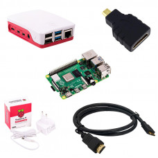 Raspberry Pi 4 Model B with 1GB Ram Starter Kit