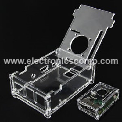Raspberry Pi 3 Transparent Acrylic Case Enclosure