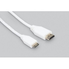 Raspberry PI official Mini HDMI to Standard HDMI Cable - White