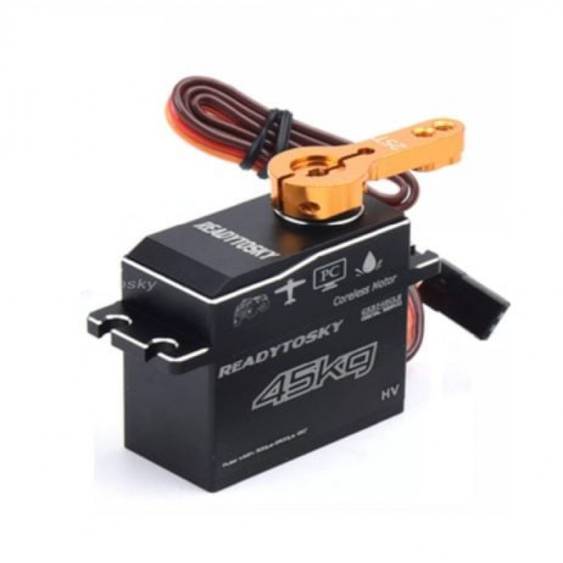 thumbnail image 2 of 9imod DSC45MG Waterproof Digital Servo – 45KG High Voltage, Metal Gear, Coreless Motor – For RC Car – Universal Fit 2 of 5