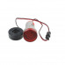 Red 0-100A 22mm AD16- 22DSA Round LED Ammeter Indicator Light with Transformer