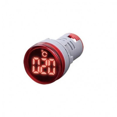Red -20~199 22mm AD16-22TM(AD101-22TM) Round LED Temperature Indicator Light Red -20~199 22mm AD16-22TM(AD101-22TM) Round LED Temperature Indicator Light
