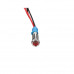Red 3-9V 6mm LED Metal Indicator Light with 15CM Cable Red 3-9V 6mm LED Metal Indicator Light with 15CM Cable