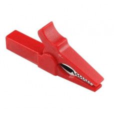 Red 55mm Copper Insulated Crocodile Clip Opening 10mm for Banana Plug 4mm