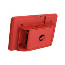 Red ABS Case for 19.4 cm (7 inch) Official Touch Screen Display and Raspberry Pi 4
